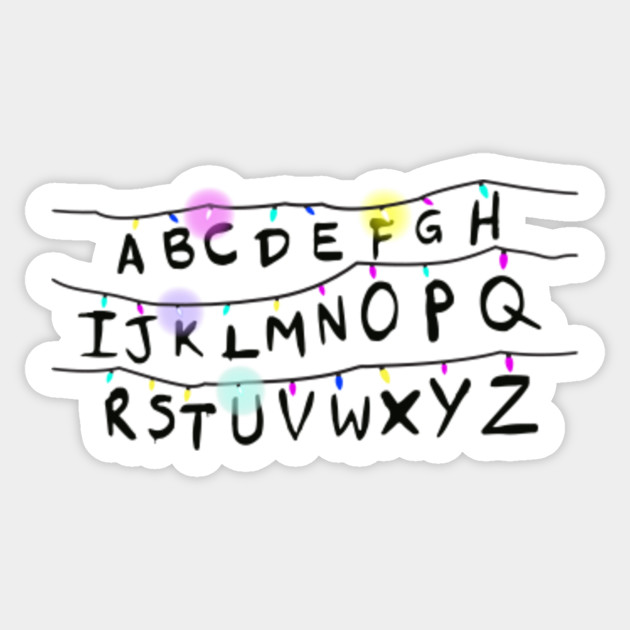 Christmas Lights Stranger Things Svg